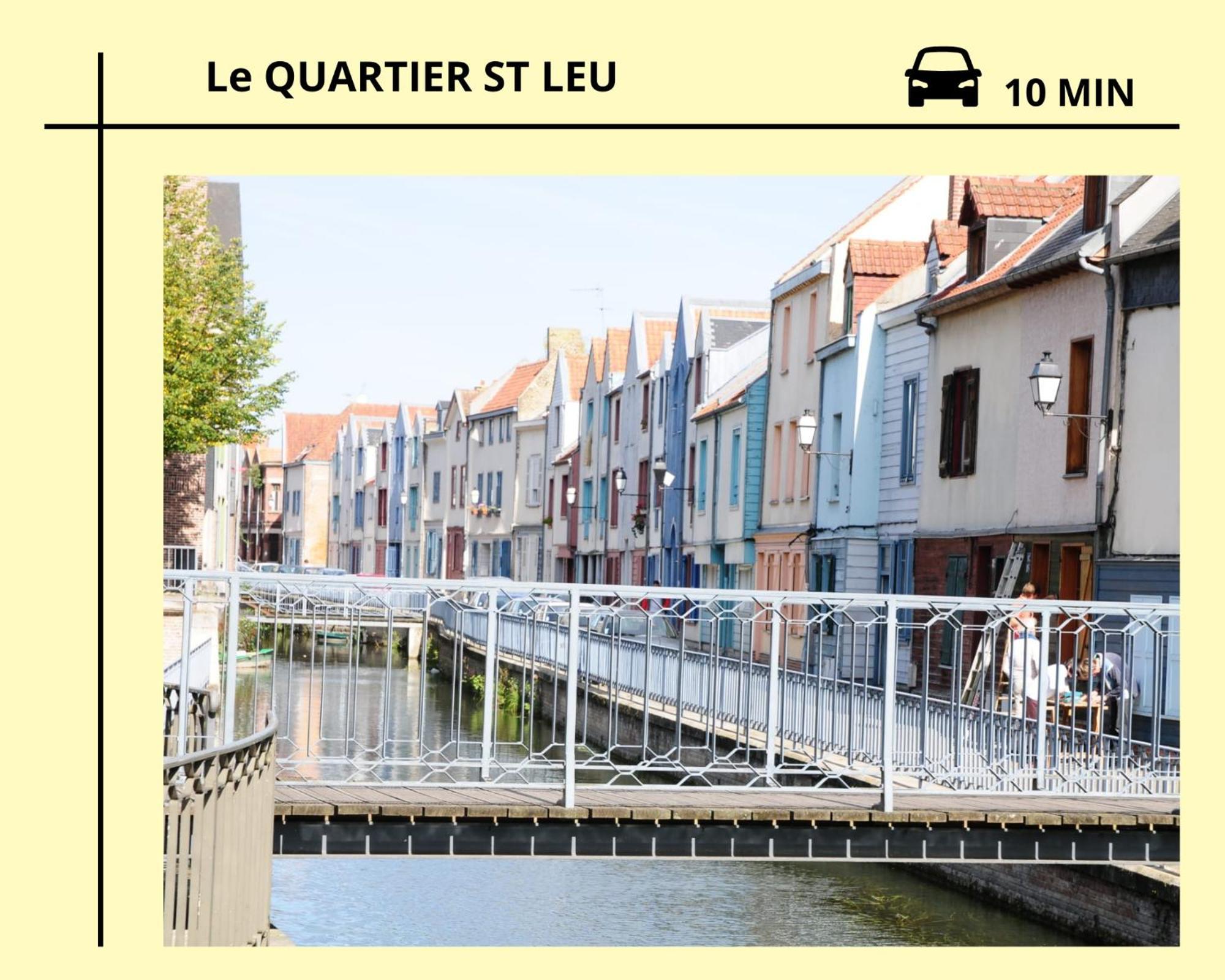 Dewailly, 2 Chambres, 3 Lits, Elegant, 700M Centre Ville アミアン エクステリア 写真